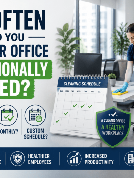 How Often Should You Have Your Office Professionally Cleaned?