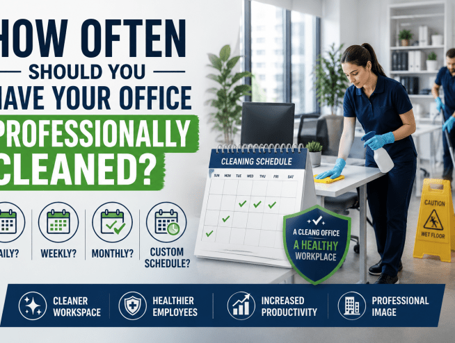 How Often Should You Have Your Office Professionally Cleaned?
